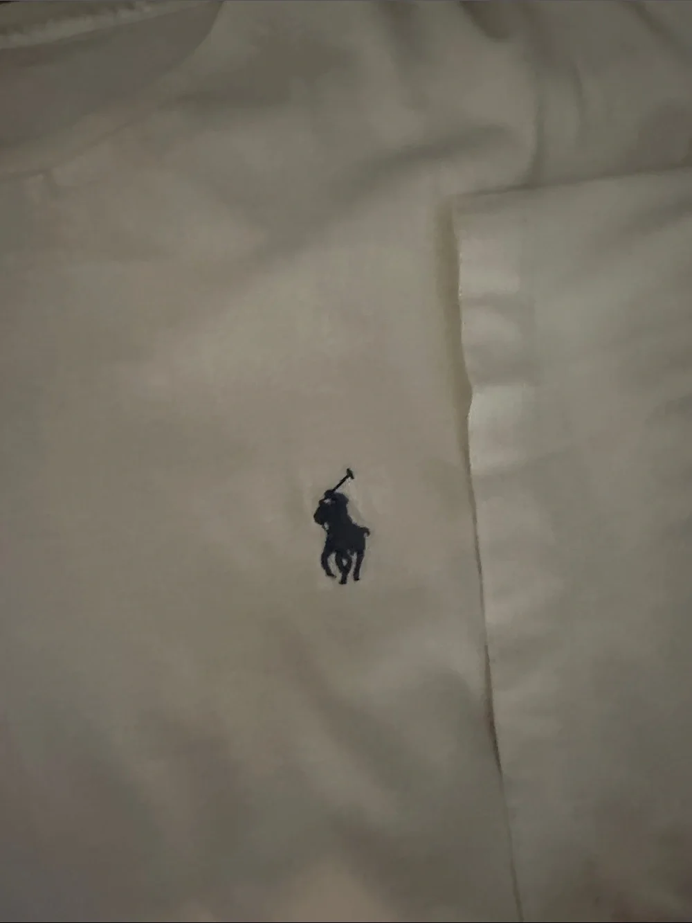 Polo by Ralph Lauren White Short Sleeve Crewneck with Navy Pony